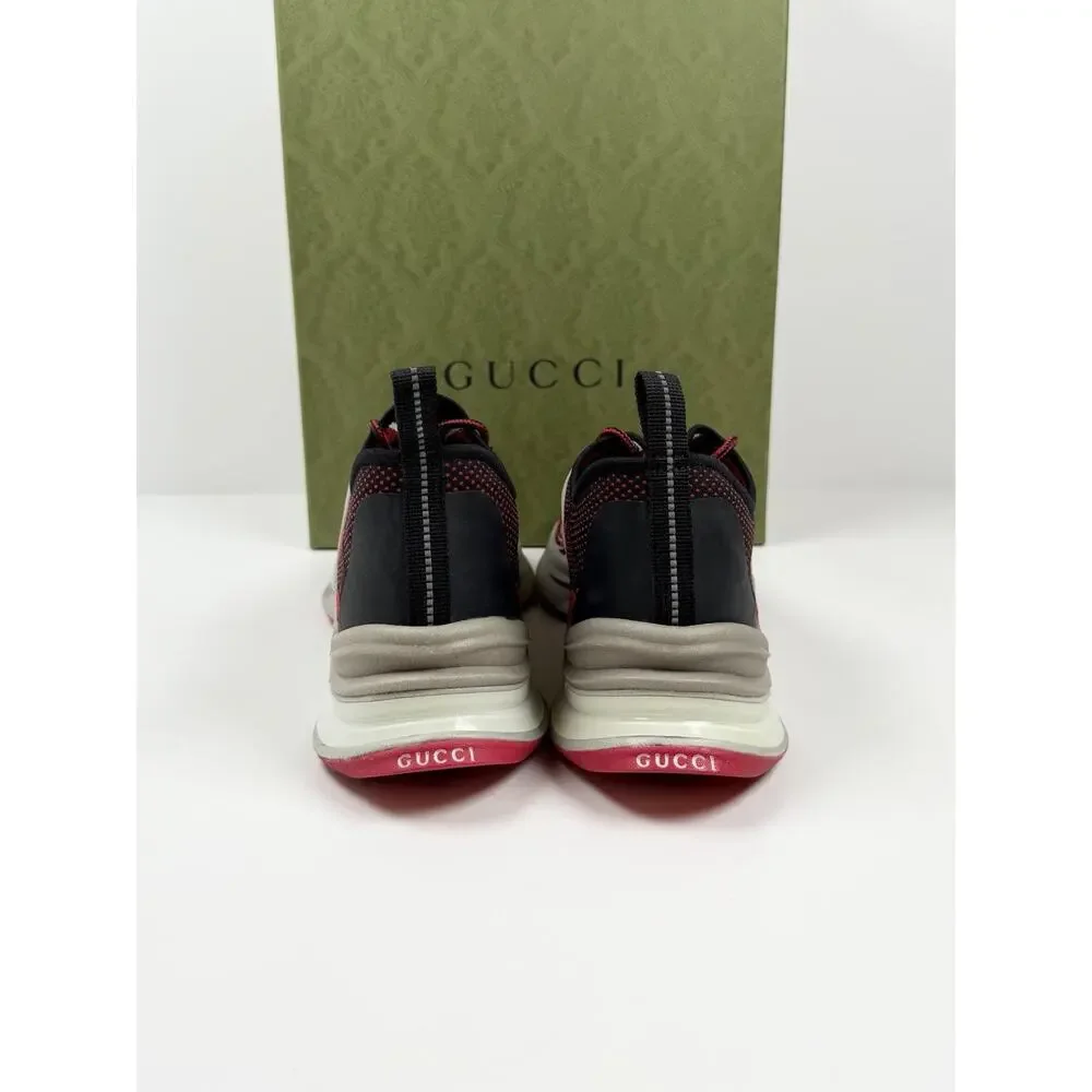Size 6.5US - Gucci Run GG Red Sneakers NEW